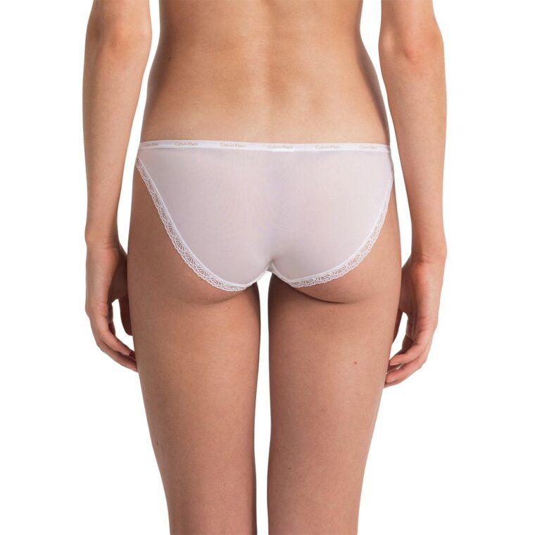 Calvin Klein Underwear Hipster Panty- Bottoms Up White-2