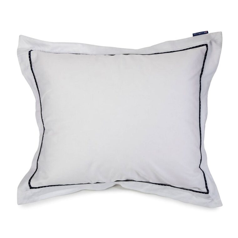 Lexington Home Sateen Star Pillowcase White-1