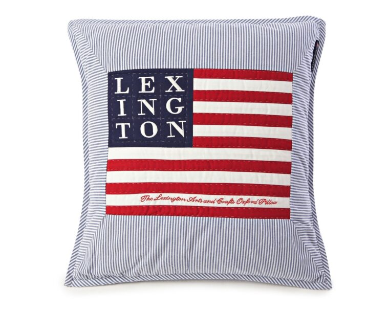 Lexington Home Arts & Crafts Sham 50x50 Blue-1