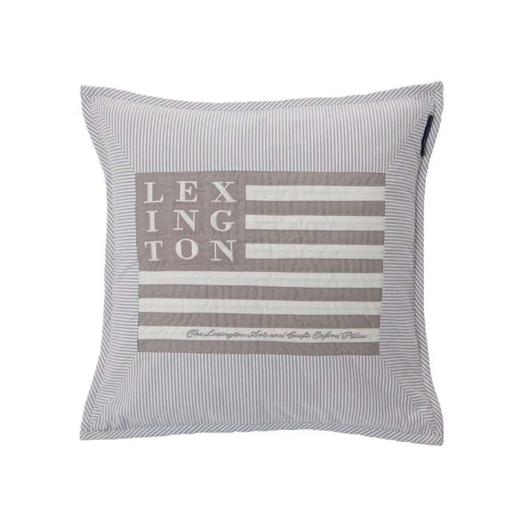 Lexington Home Arts & Crafts Sham 50x50 Gray-1