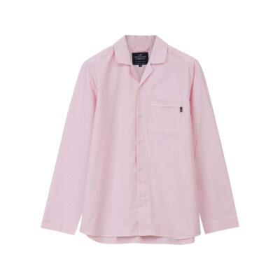 Unisex Organic Cotton Pajama Set Pink-1