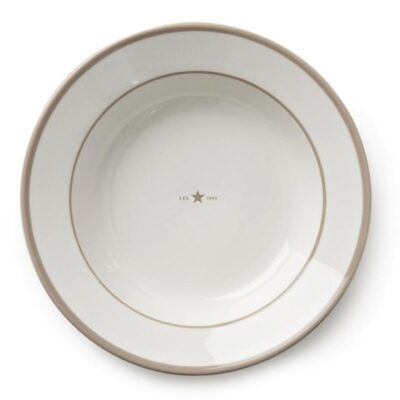 Lexington Home Soup Plate Beige/White-1