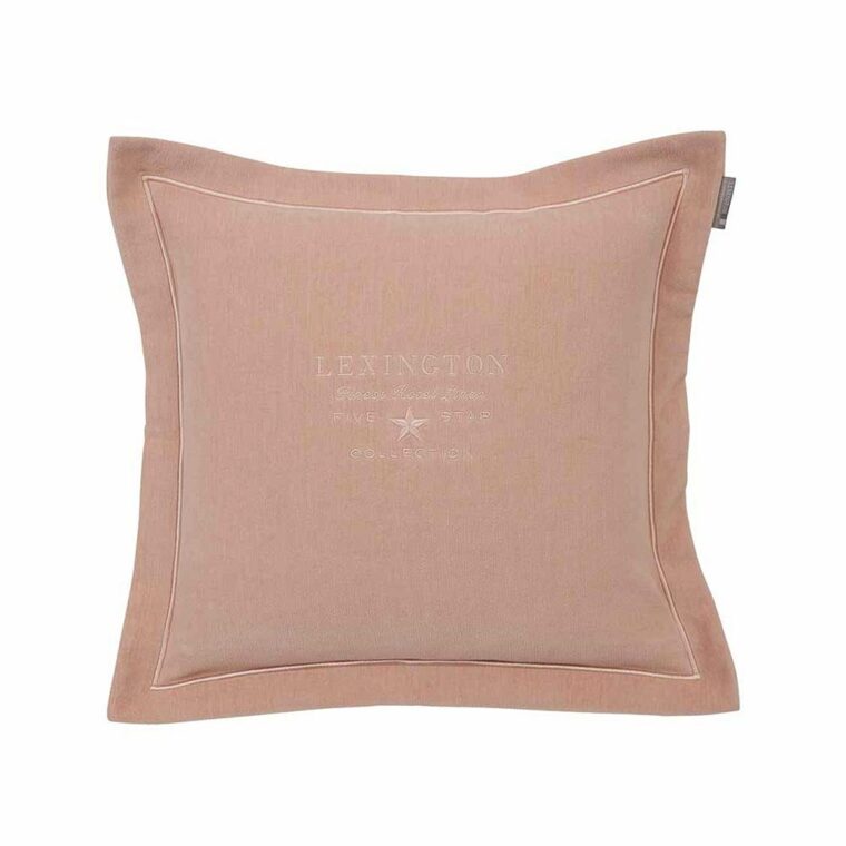 Lexington Home Hotel Sham With Embroidery Pink-1