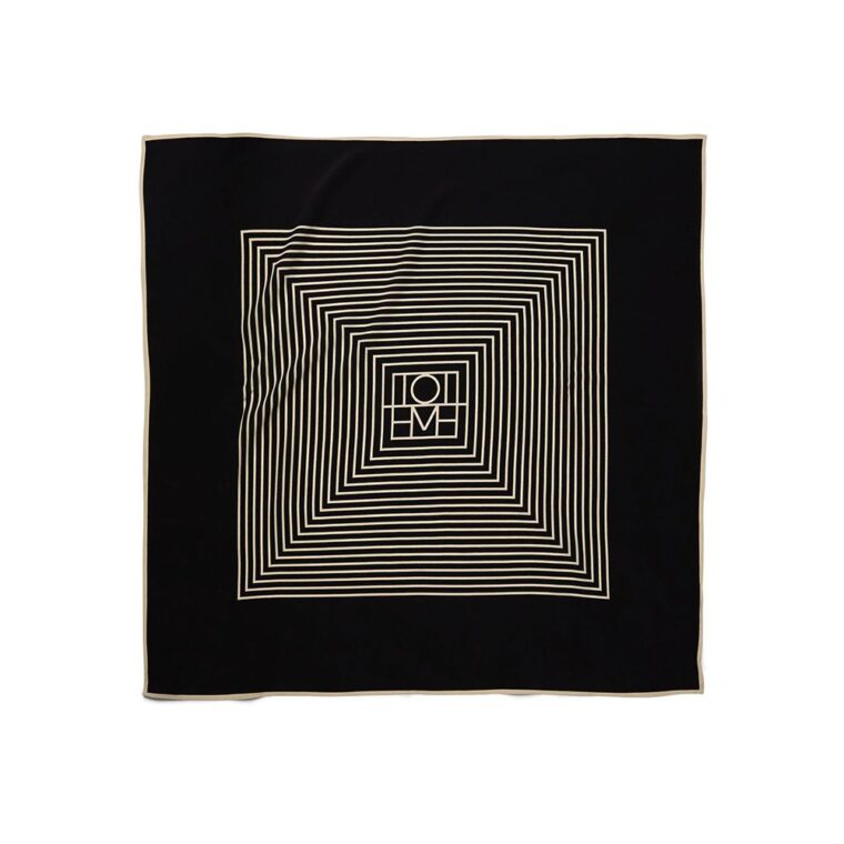 Toteme Venezia Scarf Black-1