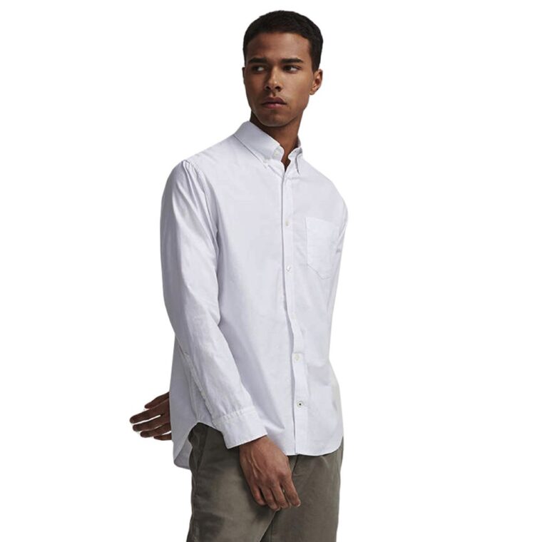 NN 07 Levon Oxford Shirt White-2