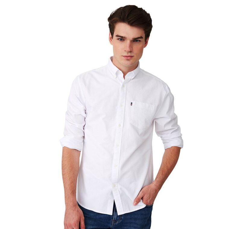 Lexington Kyle Oxford Shirt White-3