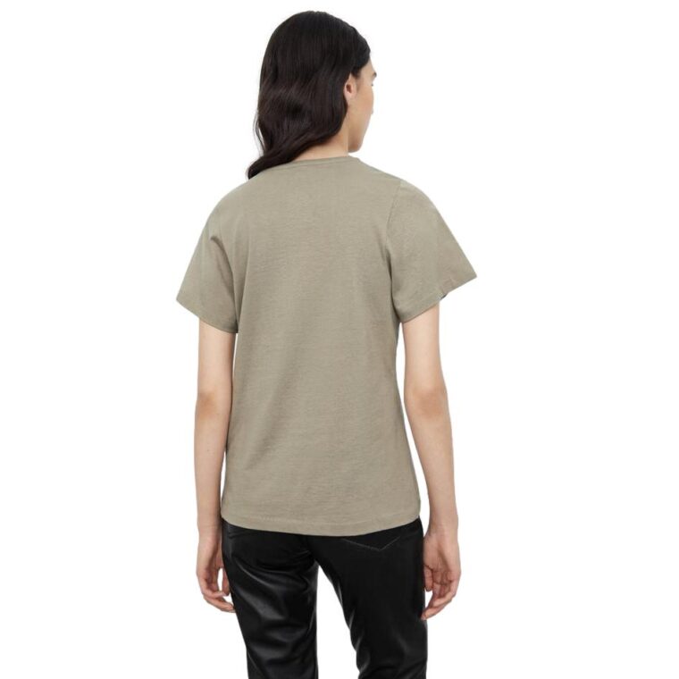 Curved Seam Tee Forest-3