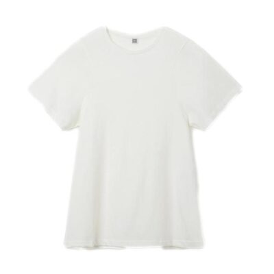 Curved Seam Tee Off-white-1