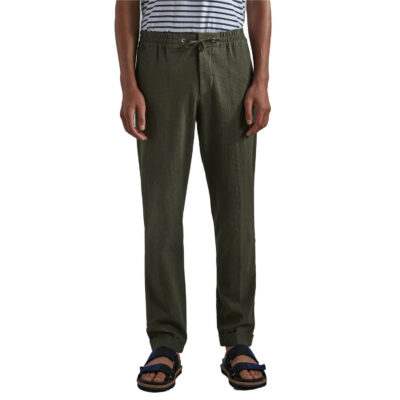 Sebastian Drawstring Pants Green-1