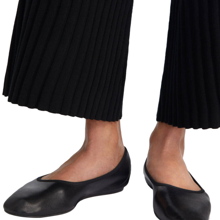 Celeste Knitted Trousers Black-4