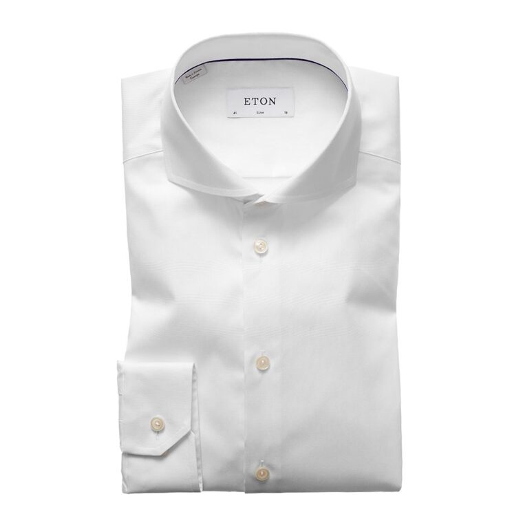 Eton Slim Fit Shirt White-1