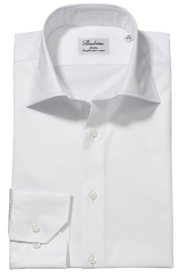 Stenströms Slimline Shirt White-1