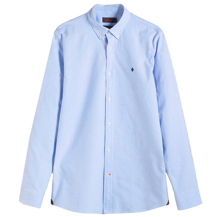 Oxford Button Down Shirt Light Blue-3