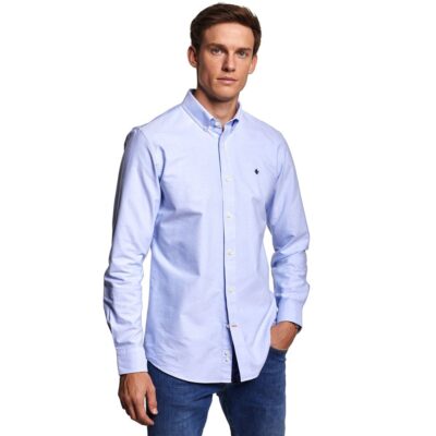 Oxford Button Down Shirt Light Blue-1