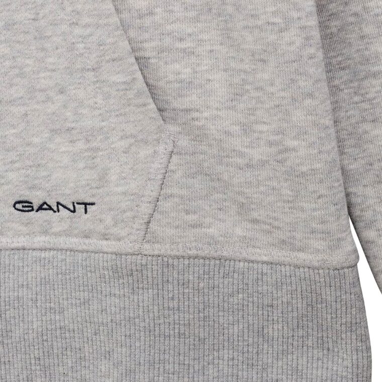 Gant Archive Hoodie Grey-2