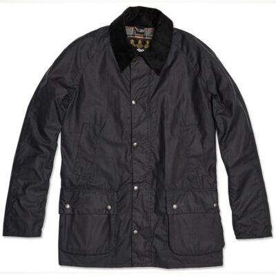 Barbour Ashby Wax Jacket Blue-1