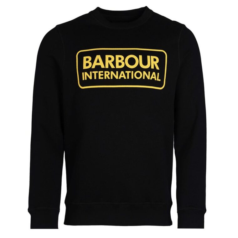 Barbour-Logo-Sweatshirt-Black-1