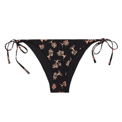 Calvin Klein Underwear Tie Side Bikini Bottom Black-1