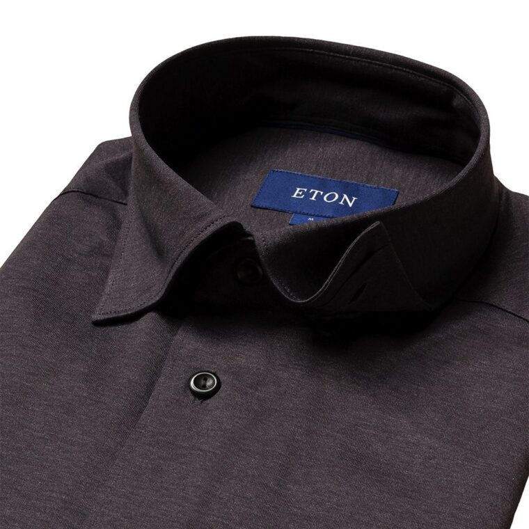 Eton Slim Fit Casual Shirt Grey-2