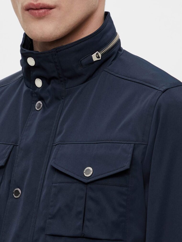 Bailey Stretch Jacket Navy-3