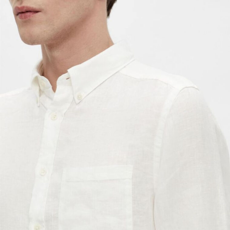 Clean Slim Shirt White-3