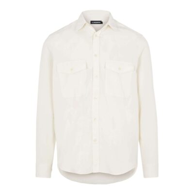 Cotton Tencel Shirt White-1
