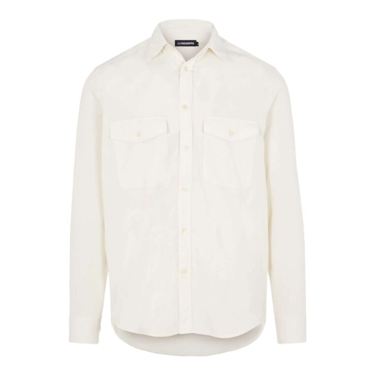 Cotton Tencel Shirt White-1