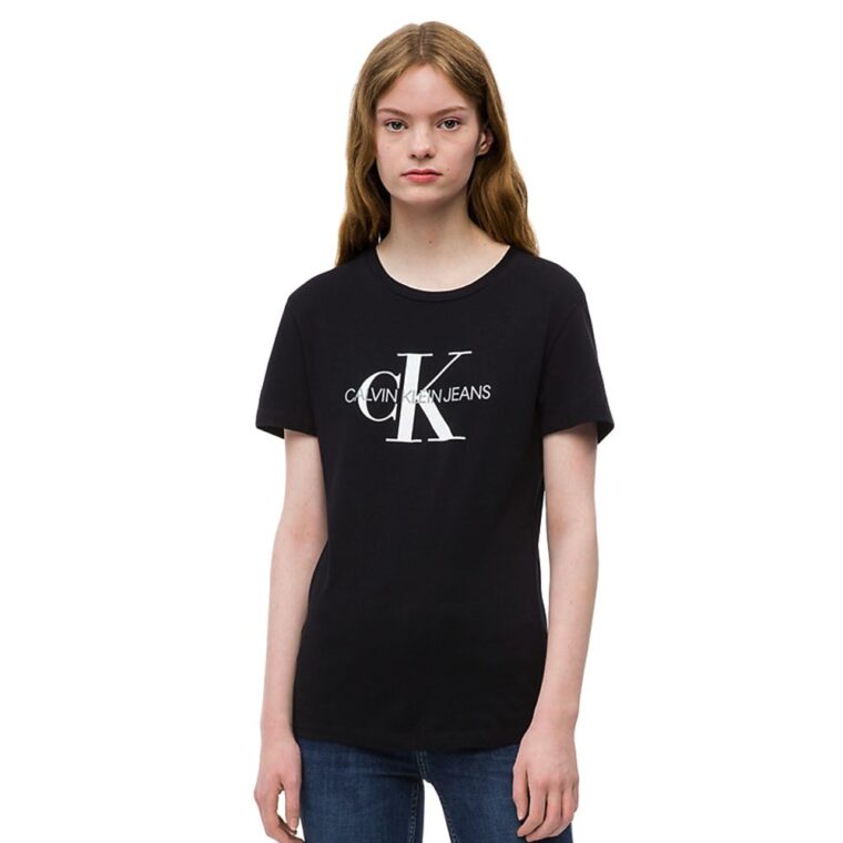 Calvin Klein Jeans Core Monogram Logo T-shirt Black-1