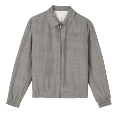 Kenzo Zipped Jacket Grey-1