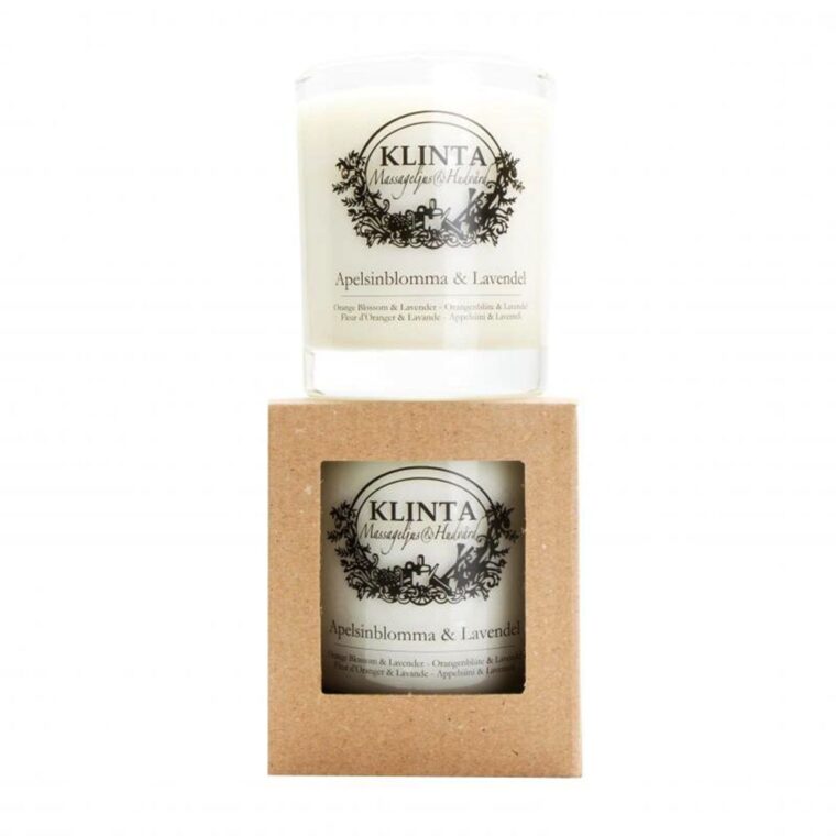 Klinta-&-Co-Doftljus-45-h-Apelsinblomma-&-Lavendel-1