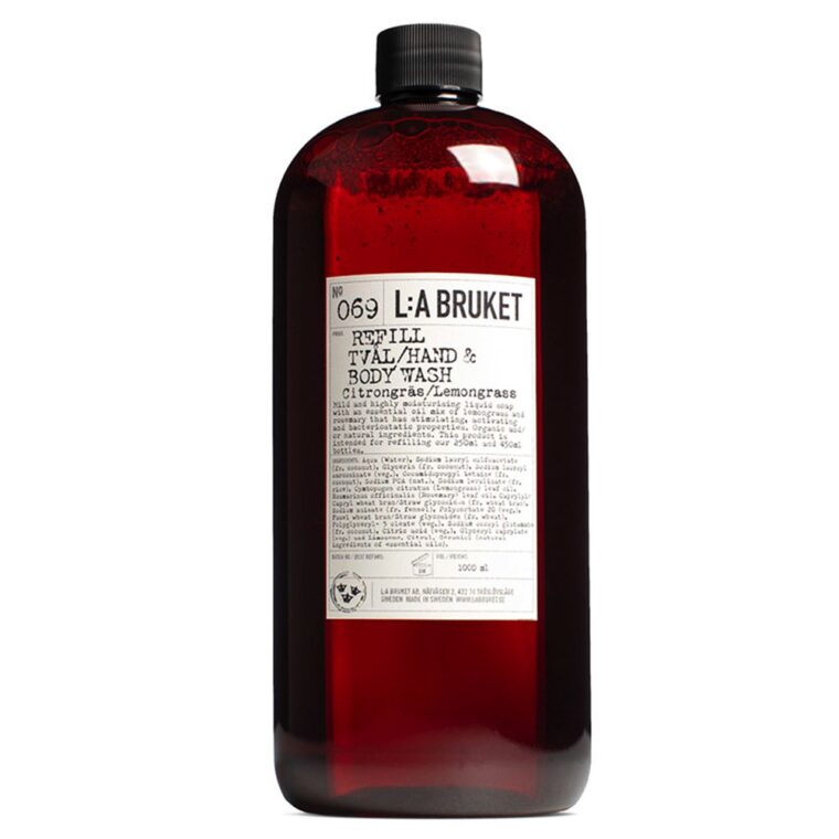 L:A BRUKET Refill Flytande Tvål 1000ml Vildros-1
