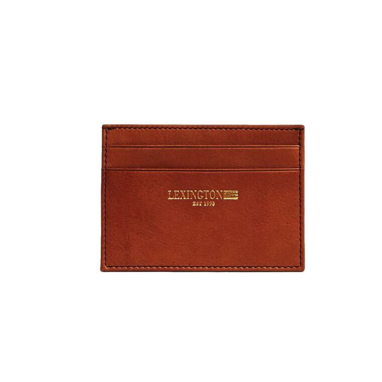 Lexington Phoebe Premium Leather Card Holder Brown-1