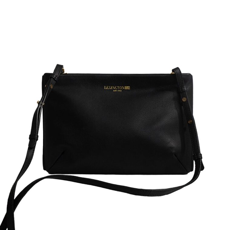 Lexington Trudy Premium Leather Zip Bag Brown-4
