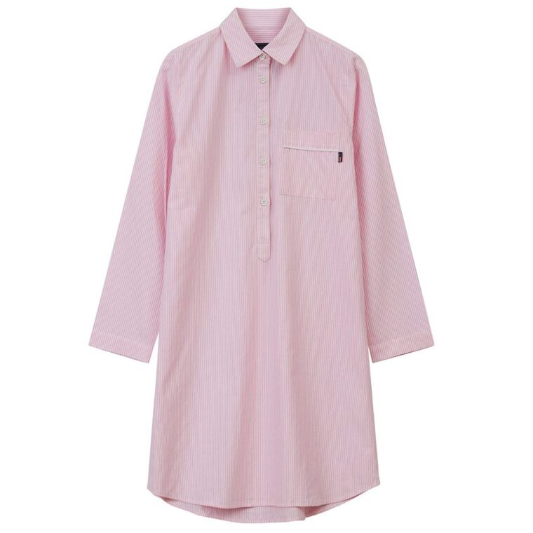 Lexington-Womens-Organic-Cotton-Nightshirt-Pink-1