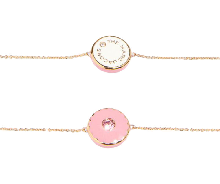 The-Medallion-Bracelet-Cream/Pink-3