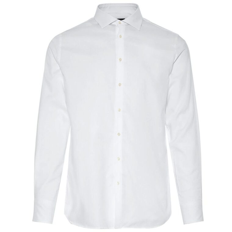 J.Lindeberg Daniel Ca TL Non-Iron Oxford Shirt White-1