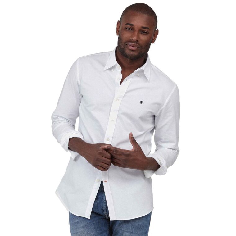 Oxford Button Down Shirt White-1