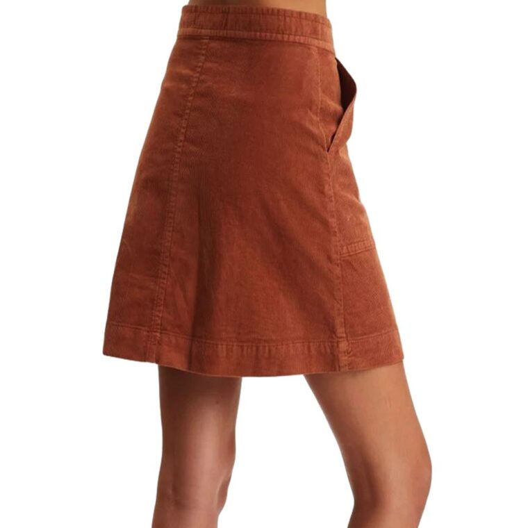 Odd Molly Living All The Way Skirt Brown-2
