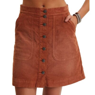 Odd Molly Living All The Way Skirt Brown-1