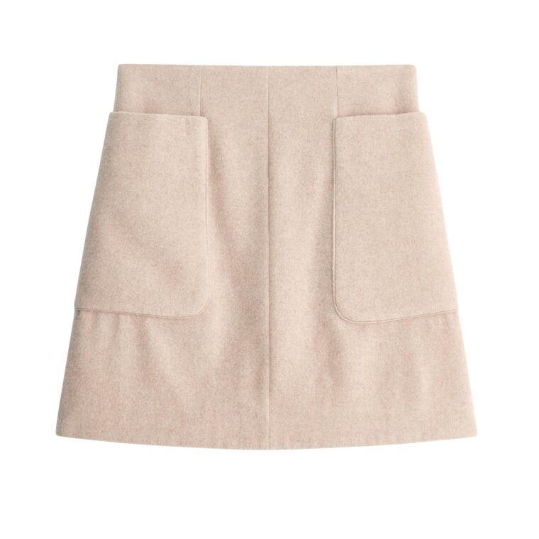 Vestling Skirt Oyster Gray-1
