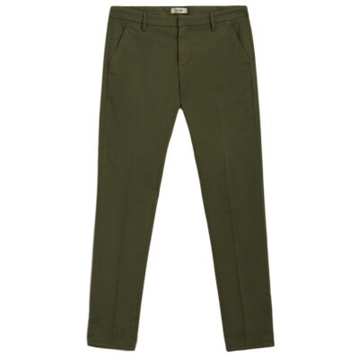 Dondup Gaubert Stretch Cotton Pants Green-1