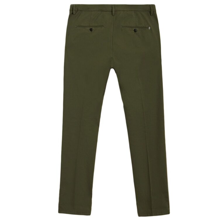 Dondup Gaubert Stretch Cotton Pants Green-2