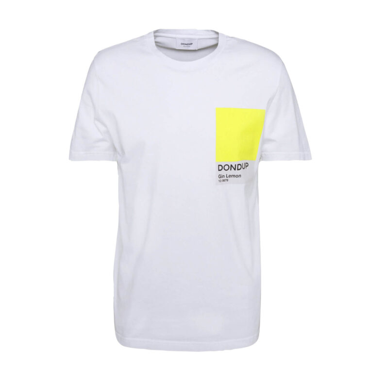 T-Shirt Gin Lemon White-1