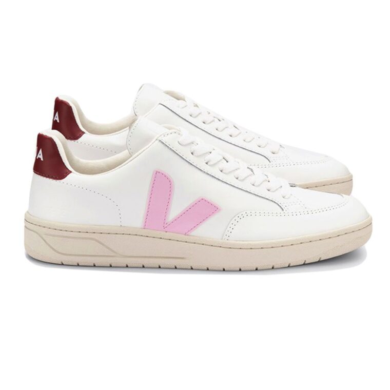 Veja V-12 Leather Sneakers White-1