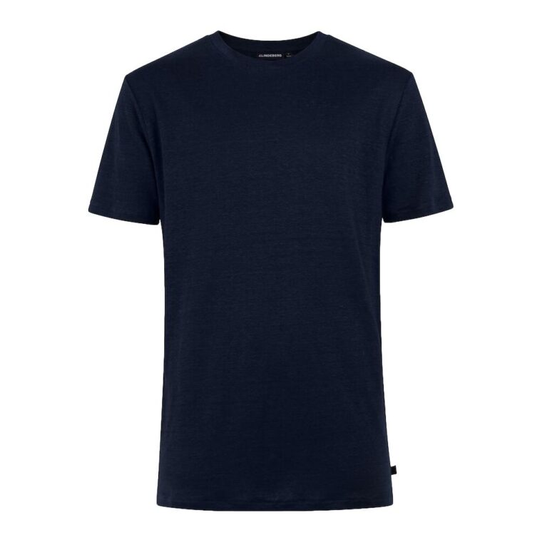 Coma Linen T-Shirt Navy-1
