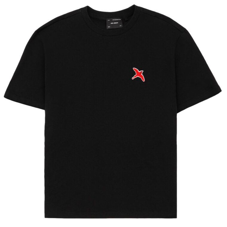 Rouge Bird T-Shirt Black-1