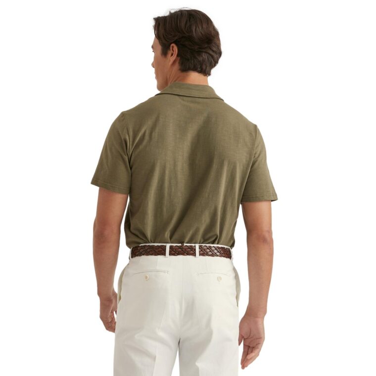 Clopton Jersey Shirt Olive-2