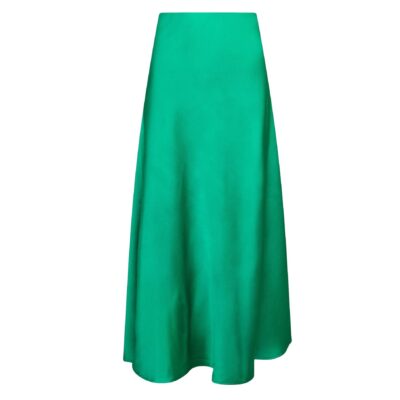 Bovary Crepe Skirt Green-1