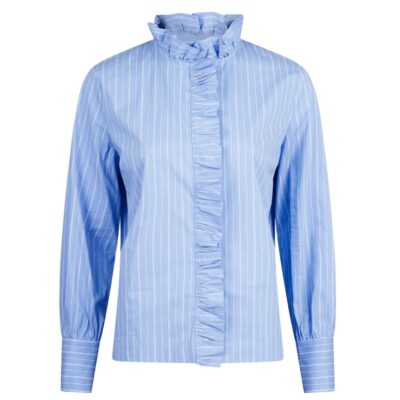 Baxter Stripe Shirt Light Blue-1