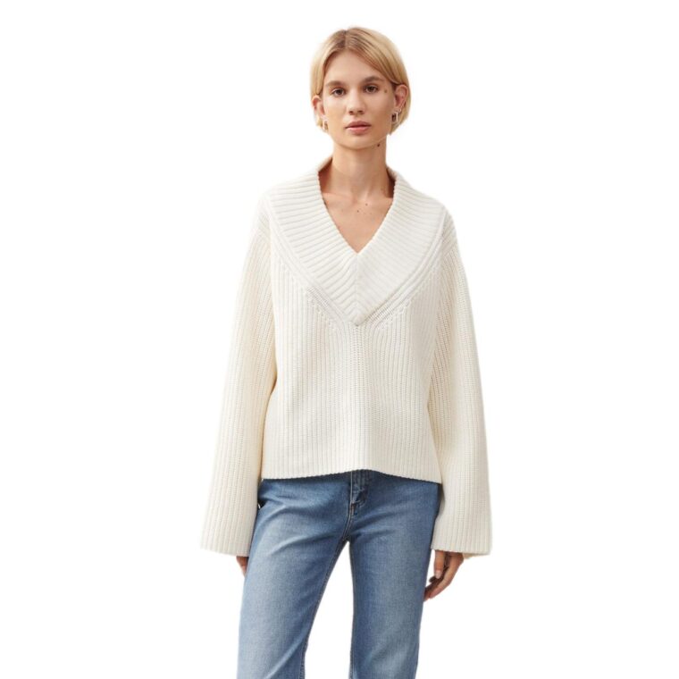 Amberlyn Sweater White-2